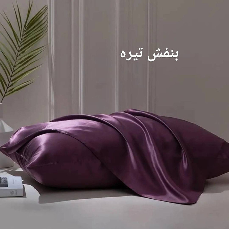 رو بالشی ملولی مدل ساتن ابریشم