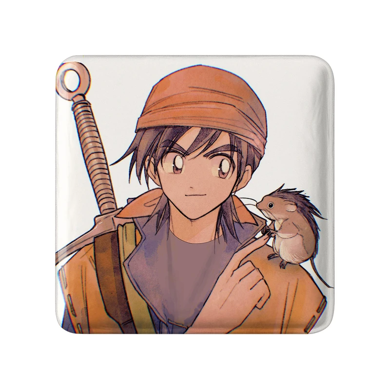 پیکسل خندالو طرح بازی دراگون کوئست (Dragon Quest) مدل مربعی کد 35219