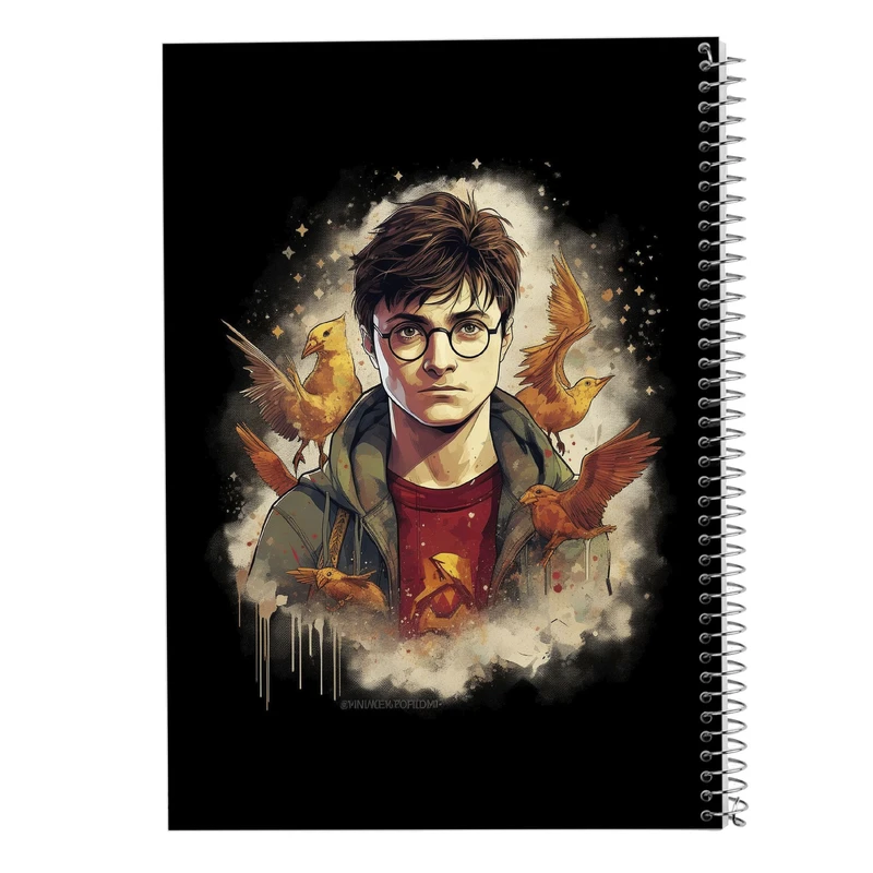 دفتر مشق 50 برگ مدوپد مدل هری پاتر harrypotter کد DF10263