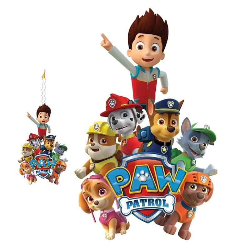 استند رومیزی تولد طرح سگ های نگهبان به همراه شمع مجموعه دو عددی