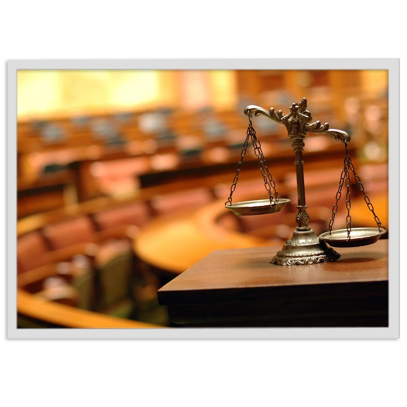 تابلو بکلیت طرح ترازو مدل W-s1390