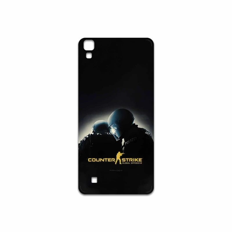 برچسب پوششی ماهوت مدل Counter-Strike مناسب برای گوشی موبایل ال جی X Power