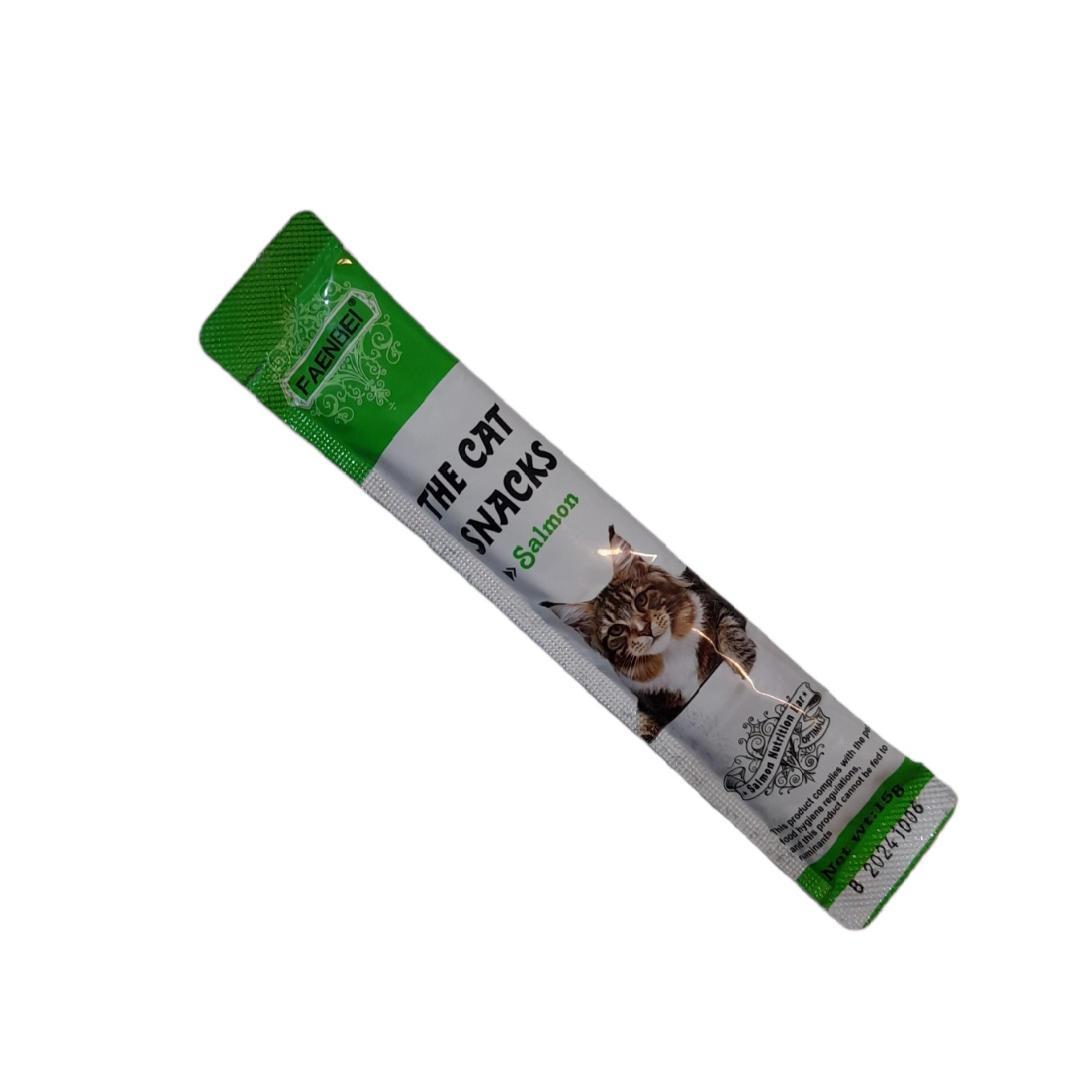 بستنی گربه فنبی مدل ماهی سالمون وزن 15 گرم