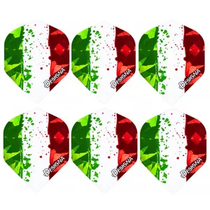 پر یدک دارت مدل DESIGNA 100mic کد ITALY FLAG بسته 6 عددی