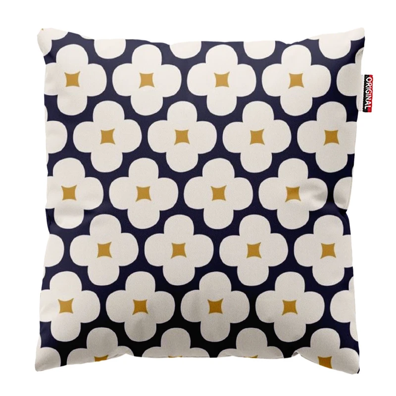 کوسن پاد آفرین طرح گل کد 2327 سایز 30*30 سانتی متر