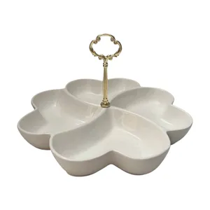 اردو خوری نارین مدل چهارقلبی دسته دار