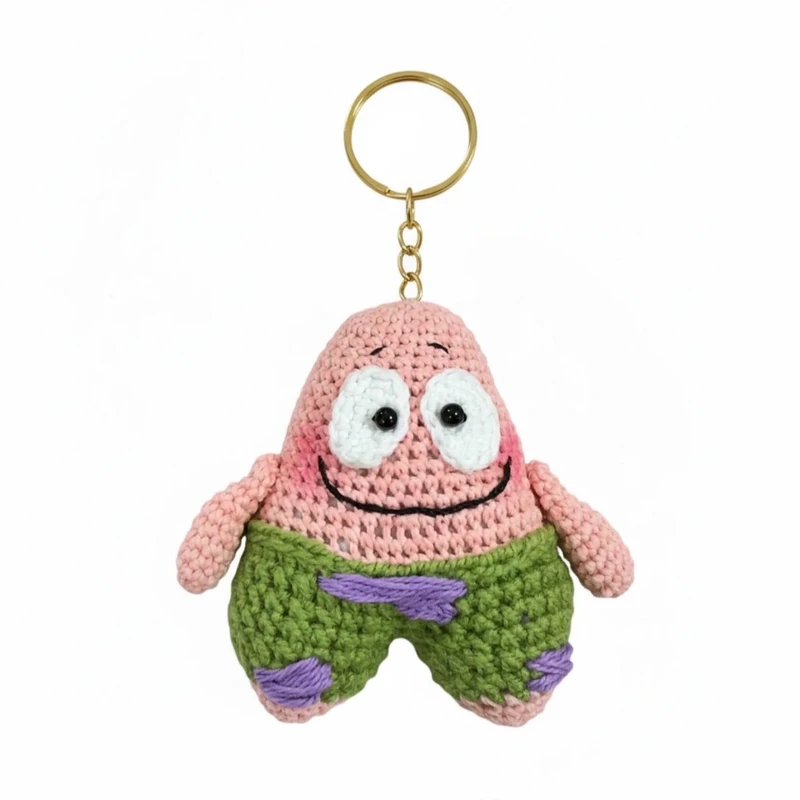 جاکلیدی دستی کاموایی مدل پاتریک