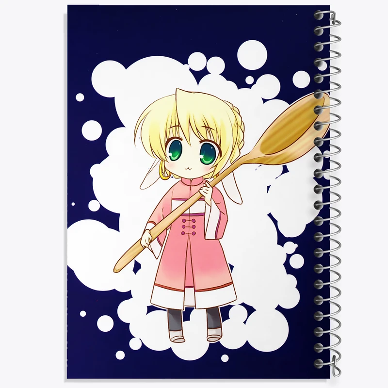 دفتر شطرنجی 50 برگ خندالو مدل بازی Utawarerumono کد 35366