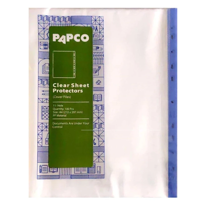 کاور کاغذ A4 پاپکو مدل A4-11 بسته 500 عددی