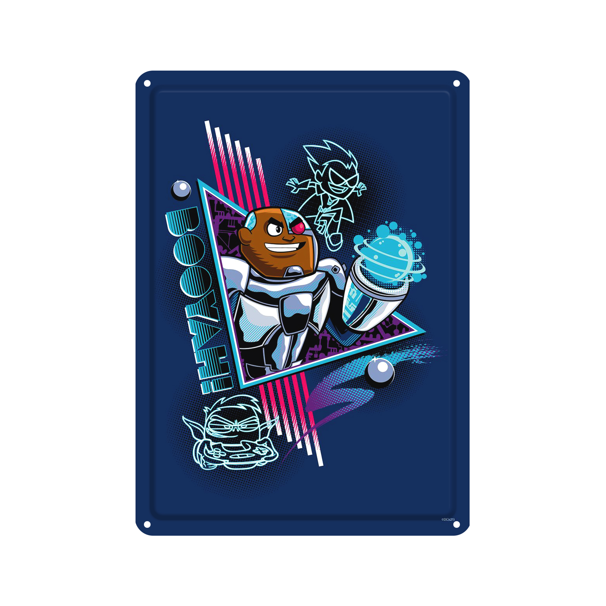 دیوارکوب مدل teen titans کد s 1971