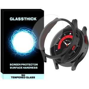 کاور گلستیک مدل GL-360 مناسب برای ساعت هوشمند سامسونگ Galaxy Watch 4 44mm به همراه محافظ صفحه نمایش