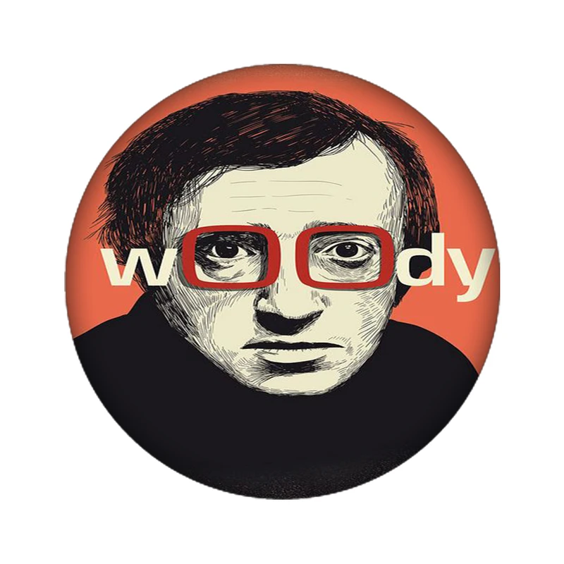 استیکر تزئینی موبایل مدل وودی آلن کد 2315