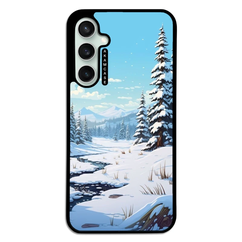کاور آکام مدل AMC-WSGS23FE-WINTER-5 مناسب برای گوشی موبایل سامسونگ Galaxy S23 FE