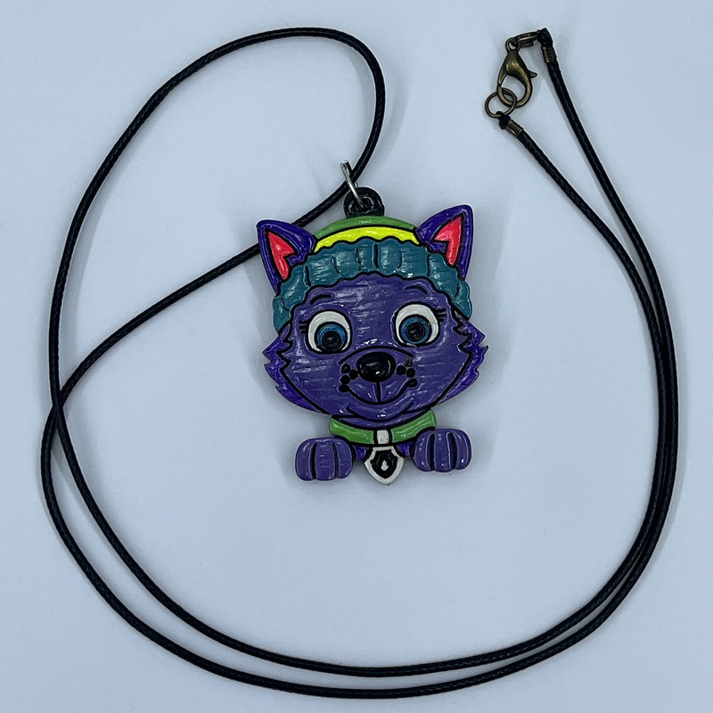 گردنبند دخترانه مدل سگ های نگهبان 202