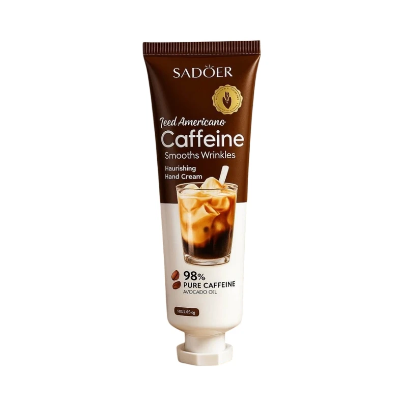 کرم آبرسان دست و صورت سادور مدل آیس آمریکانو مناسب برای انواع پوست حجم ۳۰ میلی‌لیتر