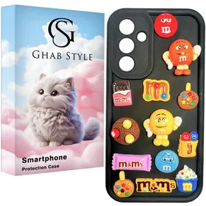 کاور قاب استایل مدل سالید آبنباتی مناسب برای گوشی موبایل سامسونگ Galaxy A55 / 55 5G / A35 / A35 5G