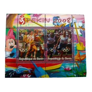 تمبر یادگاری مدل ورزشی کد bc-2357 مجموعه 2 عددی