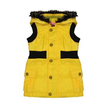 کاپشن نوزادی دخترانه کیکی رایکی مدل KBB2727-003