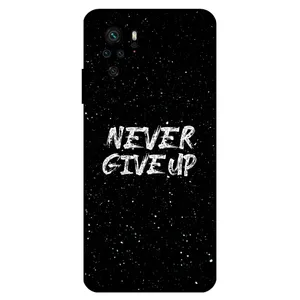 Megafone Never give up 1871 Cover For Xiaomi Redmi Note 10 4G / 10S 4G