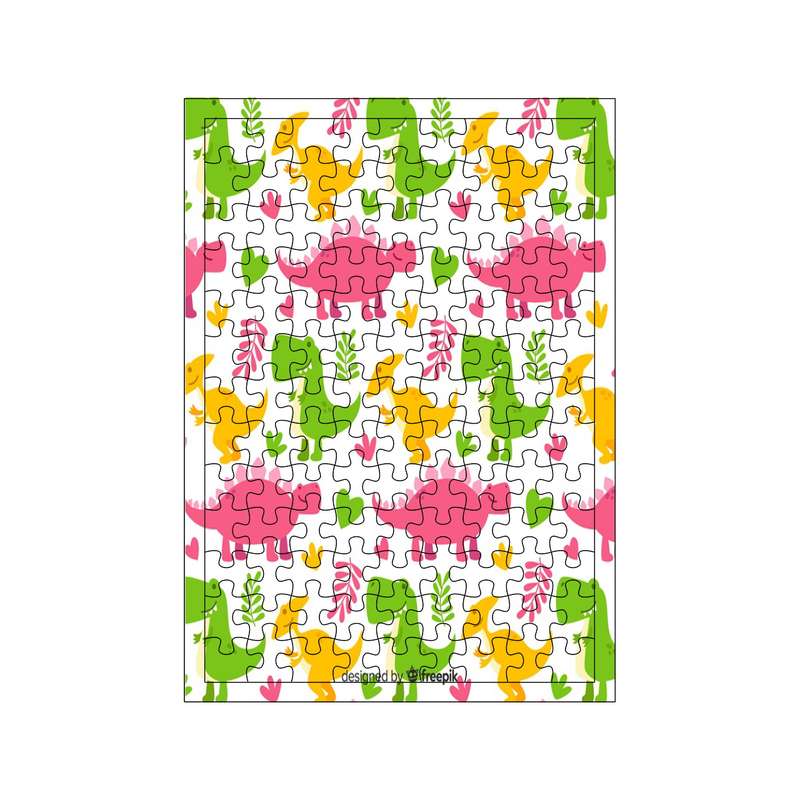 پازل 117 تکه مدل دایناسور کد 373