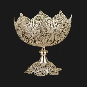 کاسه  ملیله کاری مدل هشت پر کد 1513