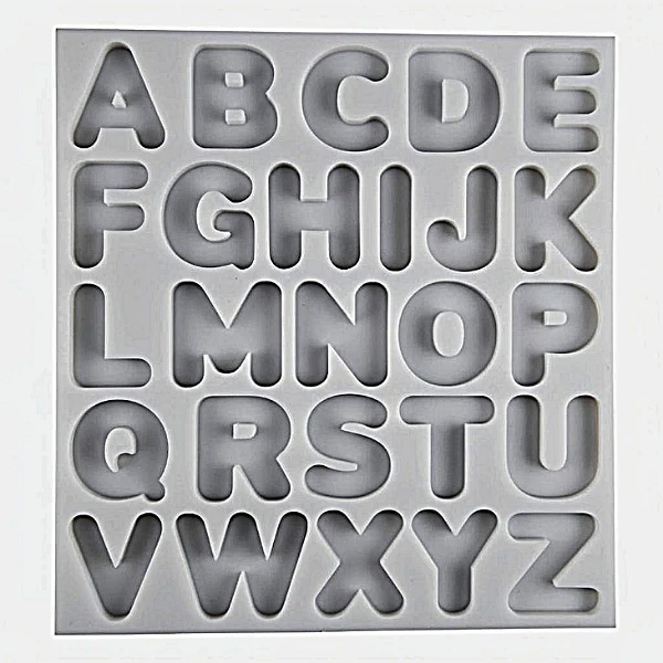 قالب رزین مدل حروف انگلیسی کد 5050