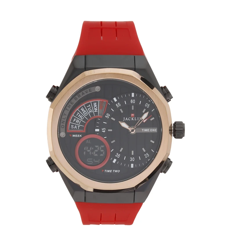 ساعت مچی عقربه‌ای مردانه کوارتز جاکلین مدل JN-1399517MC