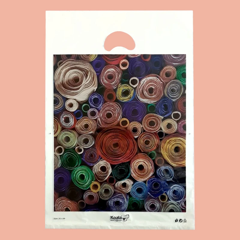 کیسه خرید کوالا مدل 342150 بسته 100 عددی