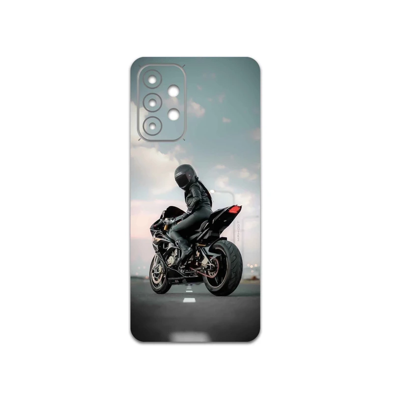 برچسب پوششی ماهوت مدل Motorcycling مناسب برای گوشی موبایل سامسونگ Galaxy A23