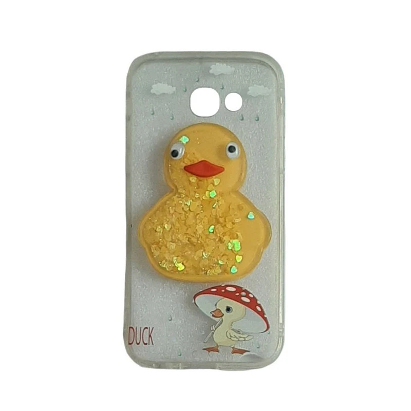 کاور مدل آکواریومی طرح duk مناسب برای گوشی موبایل سامسونگ Galaxy A3 2017 / A320