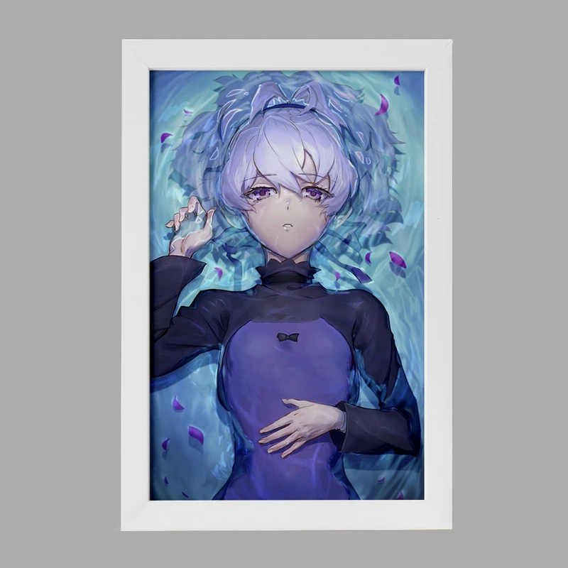 تابلو خندالو مدل یین انیمه تاریکتر از سیاهی کد 23437