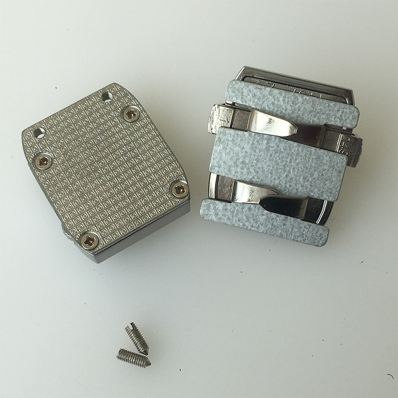 قفل دو رمز مدل دندانه فلزی طرح ناخنی کد Lock-P2nk