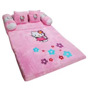 کاناپه کودک مدل تخت شو طرح کیتی