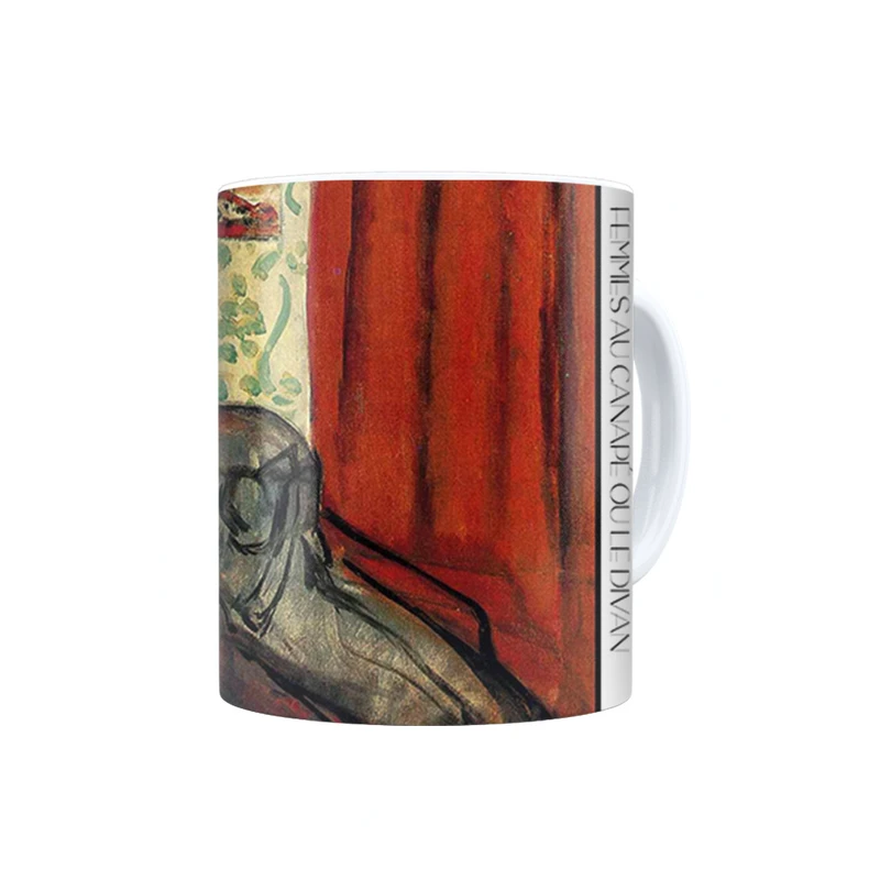 ماگ ترمه طراحان ایده مدل زنان روی مبل از ماتیس کد art0603