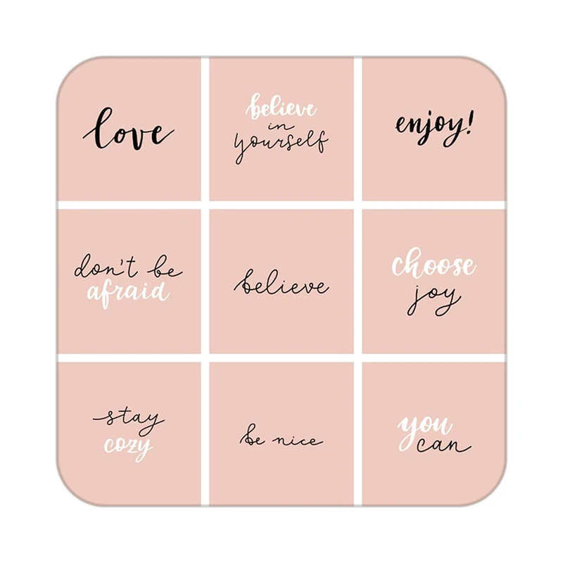 زیر لیوانی کاکتی طرح عاشقانه مدل mp40092