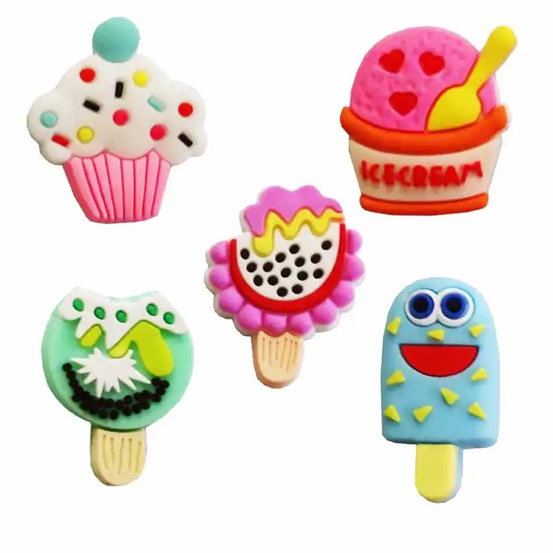 فیمو مدل ژله ای طرح بستنی های خوشمزه مجموعه 5 عددی