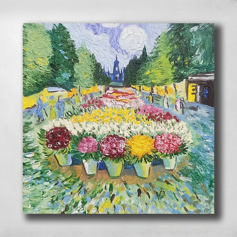تابلو نقاشی رنگ روغن به سبک امپرسیونیسم کد G0283