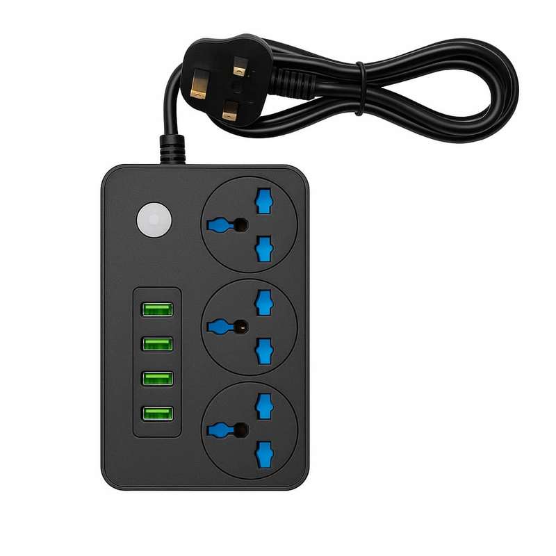 چندراهی برق مدل 3 POWER SOCKET چندراهی برق مدل 3 POWER SOCKET