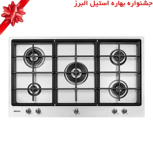 اجاق گاز صفحه ای استیل البرز مدل S5911