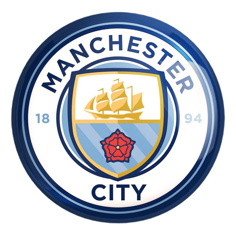 پیکسل خندالو طرح باشگاه منچسترسیتی Manchester City کد 1988 مدل بزرگ