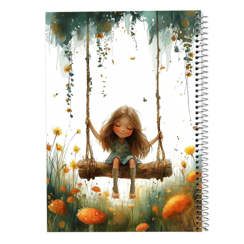 دفتر نقاشی 50 برگ مدوپد مدل دخترانه کد DF15831