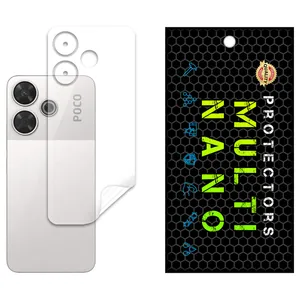 Multi-Nano X-F1B Model Nano Hydrogel Matte Back Protector Suitable for Xiaomi Poco M6 Plus Mobile Phone