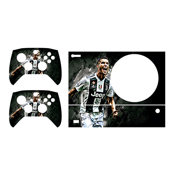 برچسب کنسول بازی ایکس باکس series s  توییجین وموییجین مدل Ronaldo 02 مجموعه 4 عددی