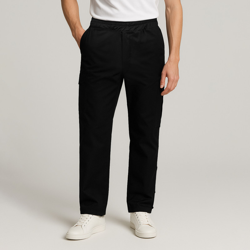 شلوار مردانه سون پون مدل M120 رنگ مشکی