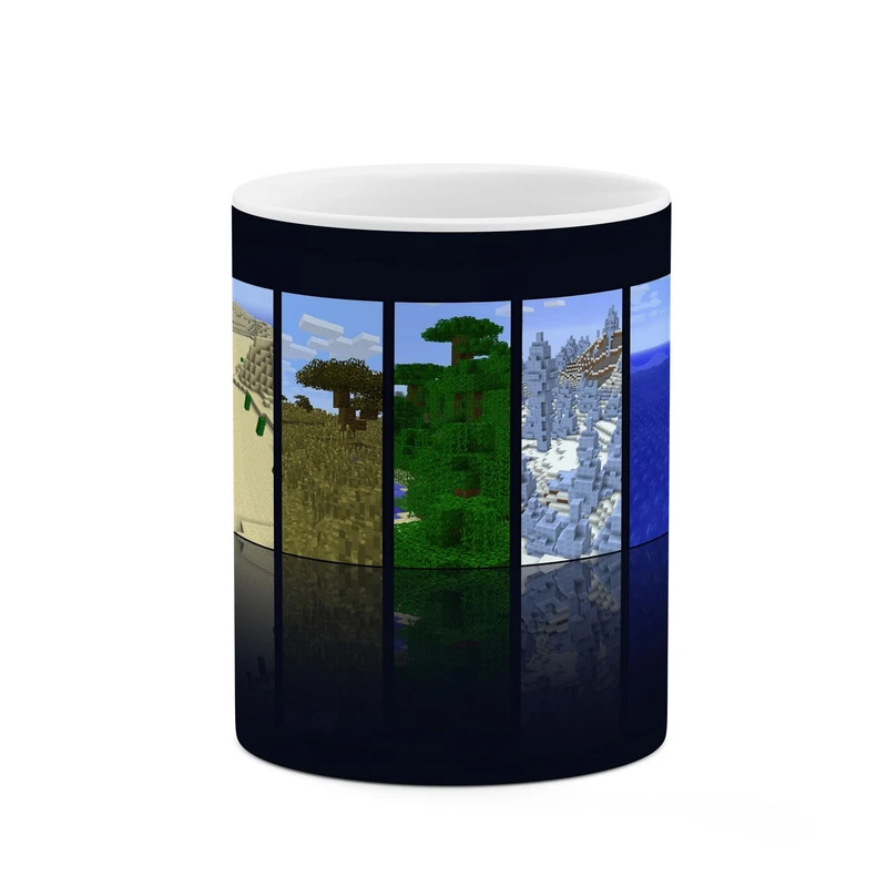 ماگ کاکتی طرح ماینکرافت minecraft مدل mgh41137