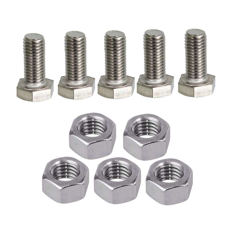 مجموعه 10 عددی پیچ و مهره مدل PM 8 - 2C