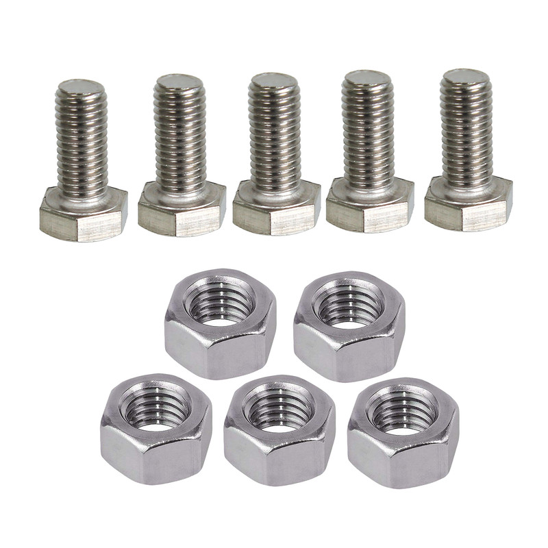 مجموعه 10 عددی پیچ و مهره مدل PM 8 - 2C