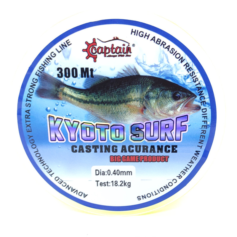 نخ ماهیگیری کاپیتان مدل KYOTO SURF سایز 0.40