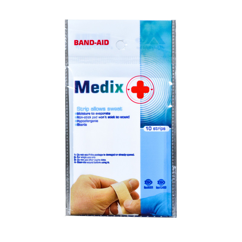 چسب زخم مدیکس مدل Hypoallergic بسته 10 عددی چسب زخم مدیکس مدل Hypoallergic بسته 10 عددی