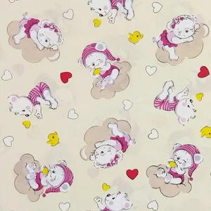 پارچه ملحفه طرح لوسی کد 300